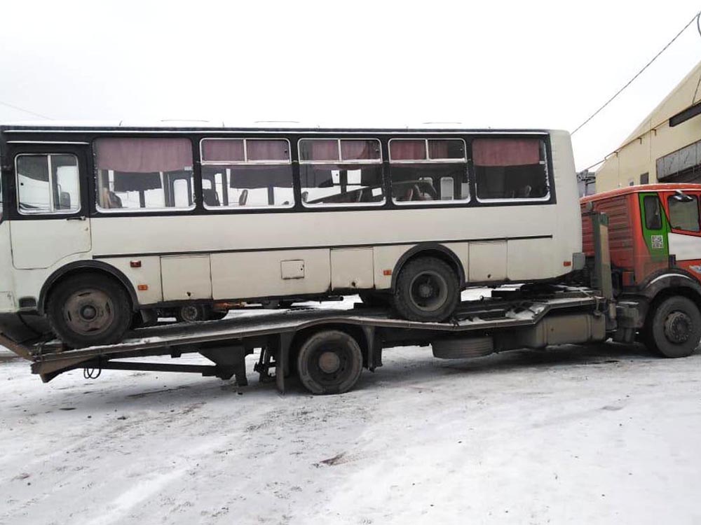 Перевозка автобусов